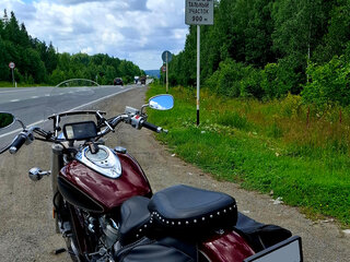 2000 Yamaha XV 1600 Road Star, красный, 550000 рублей, вид 5