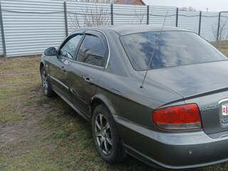 2008 Hyundai Sonata ТагАЗ IV (EF) Рестайлинг, серый, 270000 рублей, вид 4