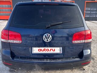 2005 Volkswagen Touareg I, синий, 750000 рублей, вид 2