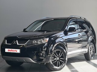 2007 Mitsubishi Outlander II, чёрный, 1050000 рублей, вид 1