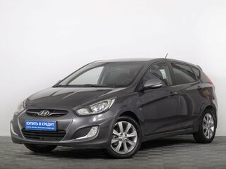 2012 Hyundai Solaris I, серый, 859000 рублей, вид 2