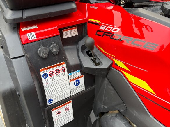 2023 CFMoto CFORCE 600 Advanced EPS, красный, 800000 рублей - вид 20