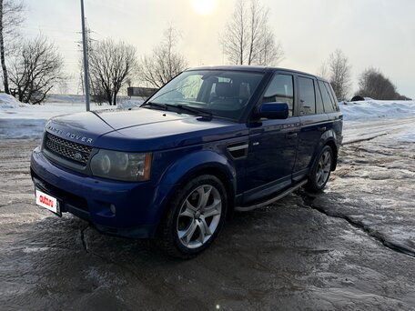 2010 Land Rover Range Rover Sport I Рестайлинг, синий, 1400000 рублей, вид 1