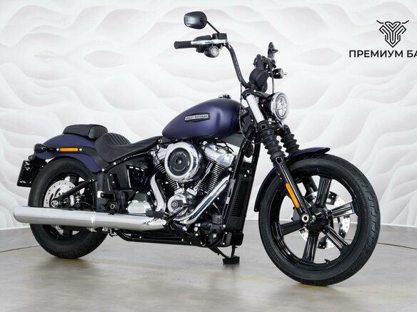 2025 Harley-Davidson Street Bob, фиолетовый - вид 4