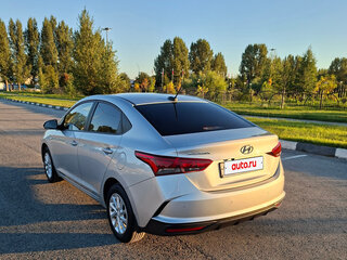 2021 Hyundai Solaris II Рестайлинг, серый, 1745000 рублей, вид 4