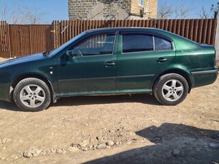 2002 Skoda Octavia I (A4) Рестайлинг, зелёный, 620000 рублей, вид 2
