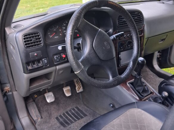 1998 Kia Sportage I, зелёный - вид 12