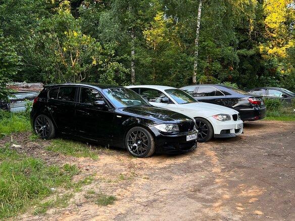 2008 BMW 1 серии 116i I (E81/E82/E87/E88) Рестайлинг, чёрный, 2000000 рублей - вид 7