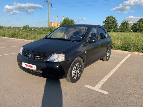 2007 Renault Logan I, чёрный, 450000 рублей, вид 2