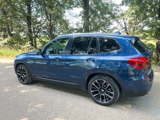 2019 BMW X3 30d xDrive III (G01), синий, 3650000 рублей, вид 5