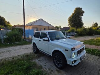 2007 Lada (ВАЗ) 2121 (4x4) I Рестайлинг, белый, 400000 рублей, вид 2