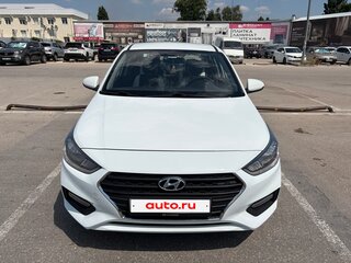 2018 Hyundai Solaris II, белый, 1050000 рублей, вид 1