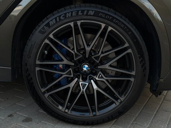 2020 BMW X6 M Competition III (F96), зелёный - вид 6