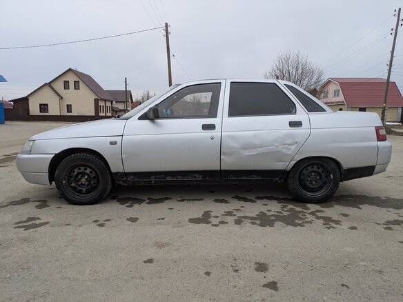 2001 Lada (ВАЗ) 2110, серый, 100000 рублей - вид 6