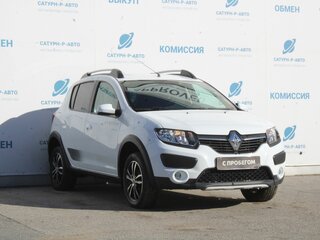 2018 Renault Sandero II, белый, 1090000 рублей, вид 3