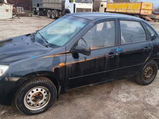 2012 Lada (ВАЗ) Granta I, чёрный, 190000 рублей, вид 4