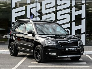 2015 Skoda Yeti I Рестайлинг, чёрный, 899000 рублей, вид 1