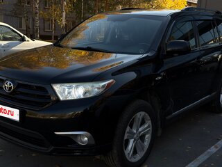 2012 Toyota Highlander II (XU40) Рестайлинг, чёрный, 2200000 рублей, вид 3