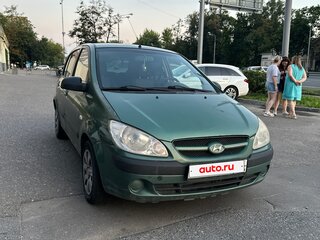 2005 Hyundai Getz I Рестайлинг, зелёный, 250000 рублей, вид 2