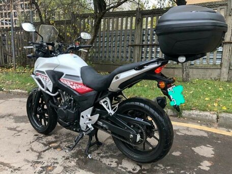 2017 Honda CB 400X, красный, 410000 рублей, вид 1