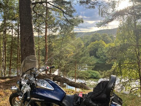 2007 Honda VTX 1300, синий, 700000 рублей, вид 1