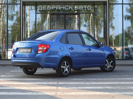 2022 Lada (ВАЗ) Granta I Рестайлинг, синий, 890000 рублей, вид 3