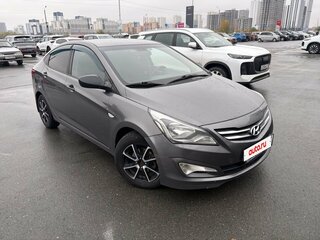 2014 Hyundai Solaris I Рестайлинг, серый, 765000 рублей, вид 1