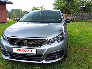 2017 Peugeot 308 II Рестайлинг, серебристый, 1366677 рублей, вид 1