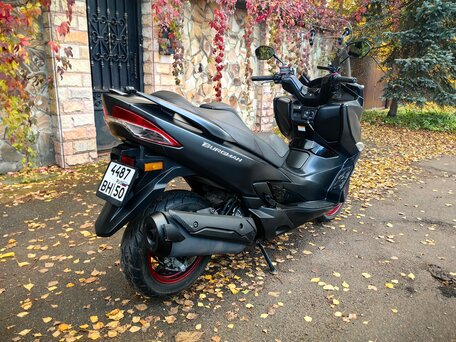 2017 Suzuki Burgman (SkyWave) 400, чёрный, 465000 рублей, вид 5