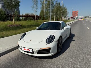 2017 Porsche 911 Carrera VII (991) Рестайлинг, белый, 8920000 рублей, вид 1