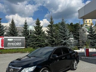 2012 Toyota Camry VII (XV50), чёрный, 1340000 рублей, вид 1