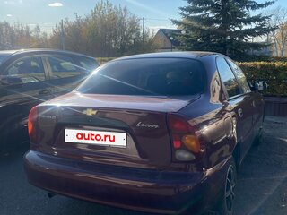 2008 Chevrolet Lanos I, красный, 195000 рублей, вид 3