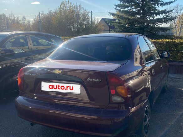 2008 Chevrolet Lanos I, красный, 195000 рублей - вид 2