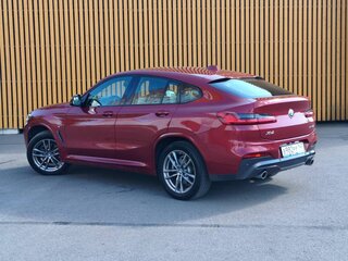 2021 BMW X4 20i II (G02), красный, 4290000 рублей, вид 4