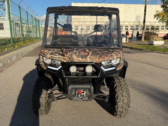 2023 BRP Traxter, чёрный - вид 24