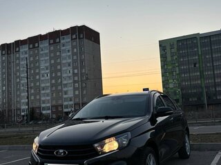 2018 Lada (ВАЗ) Vesta SW I, чёрный, 835000 рублей, вид 1