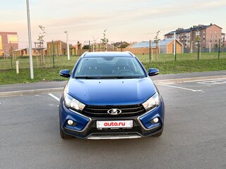 2021 Lada (ВАЗ) Vesta SW Cross I, синий, 985000 рублей, вид 3