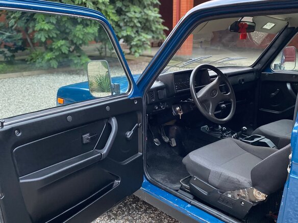 2008 Lada (ВАЗ) 2121 (4x4) I Рестайлинг, синий, 350000 рублей - вид 4