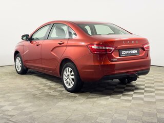 2015 Lada (ВАЗ) Vesta I, красный, 699900 рублей, вид 2