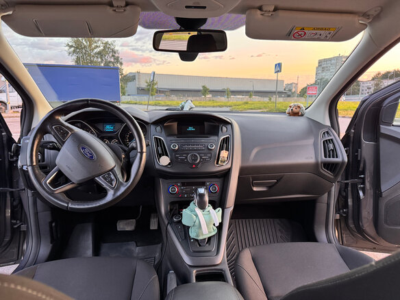 2018 Ford Focus III Рестайлинг, серый, 1520000 рублей - вид 11