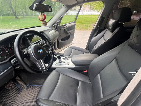 2011 BMW X3 20d xDrive II (F25), серебристый, 1780000 рублей - вид 11