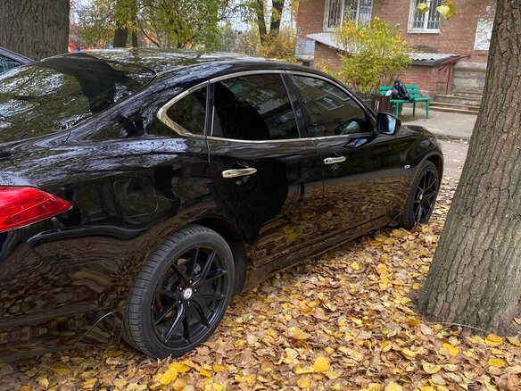 2012 Nissan Fuga II, чёрный - вид 5