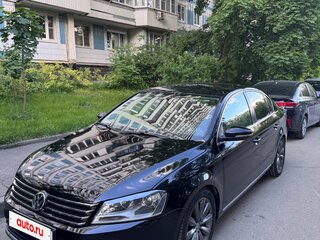 2012 Volkswagen Passat B7, чёрный, 1000000 рублей, вид 1