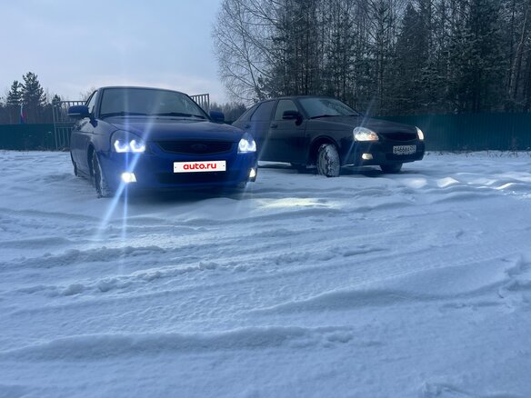 2010 Lada (ВАЗ) Priora I, синий, 510000 рублей - вид 3