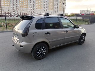 2007 Lada (ВАЗ) Kalina I, бежевый, 129999 рублей, вид 4