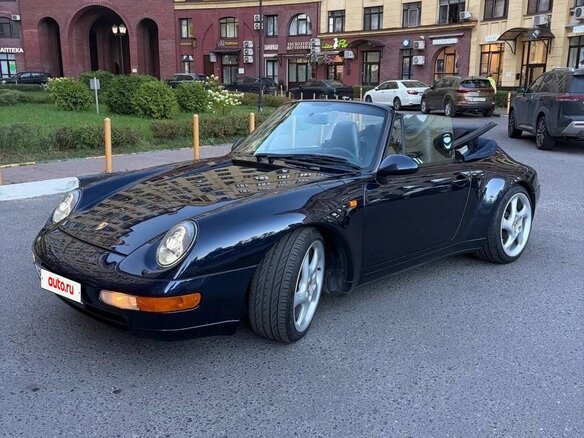 1995 Porsche 911 Carrera IV (993), синий, 16500000 рублей - вид 4