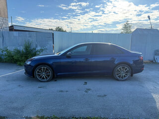 2018 Audi A4 V (B9), синий, 2200000 рублей, вид 4