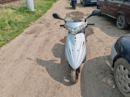 2019 Suzuki Address V50, серый, 70000 рублей, вид 1