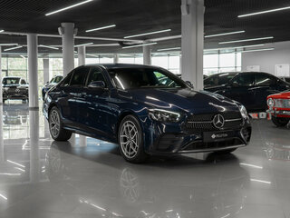 2021 Mercedes-Benz E-Класс 200 V (W213, S213, C238) Рестайлинг, синий, 3540000 рублей, вид 2