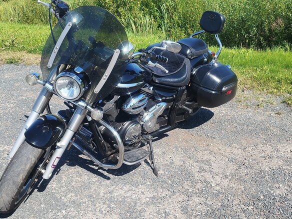 2012 Yamaha XVS950, чёрный, 675000 рублей - вид 2